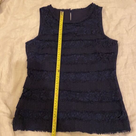 J. Crew Navy Blouse. - Picture 8 of 12